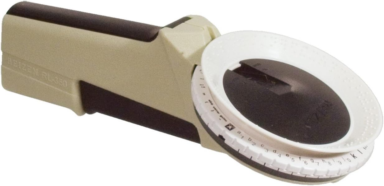 Reizen Braille Labeler with Spanish Dial