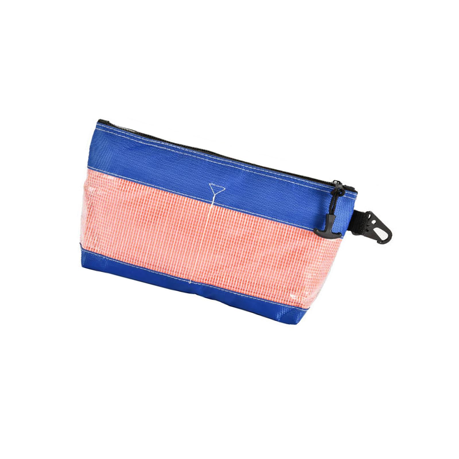 Yrohgkpn Blue Transparent Antistatic Waterproof Tool Pouches Bag 1680D Oxford Fabric Reinforced Zipper For Mechanics Electricians Waterproof Antistatic Tool Pouches