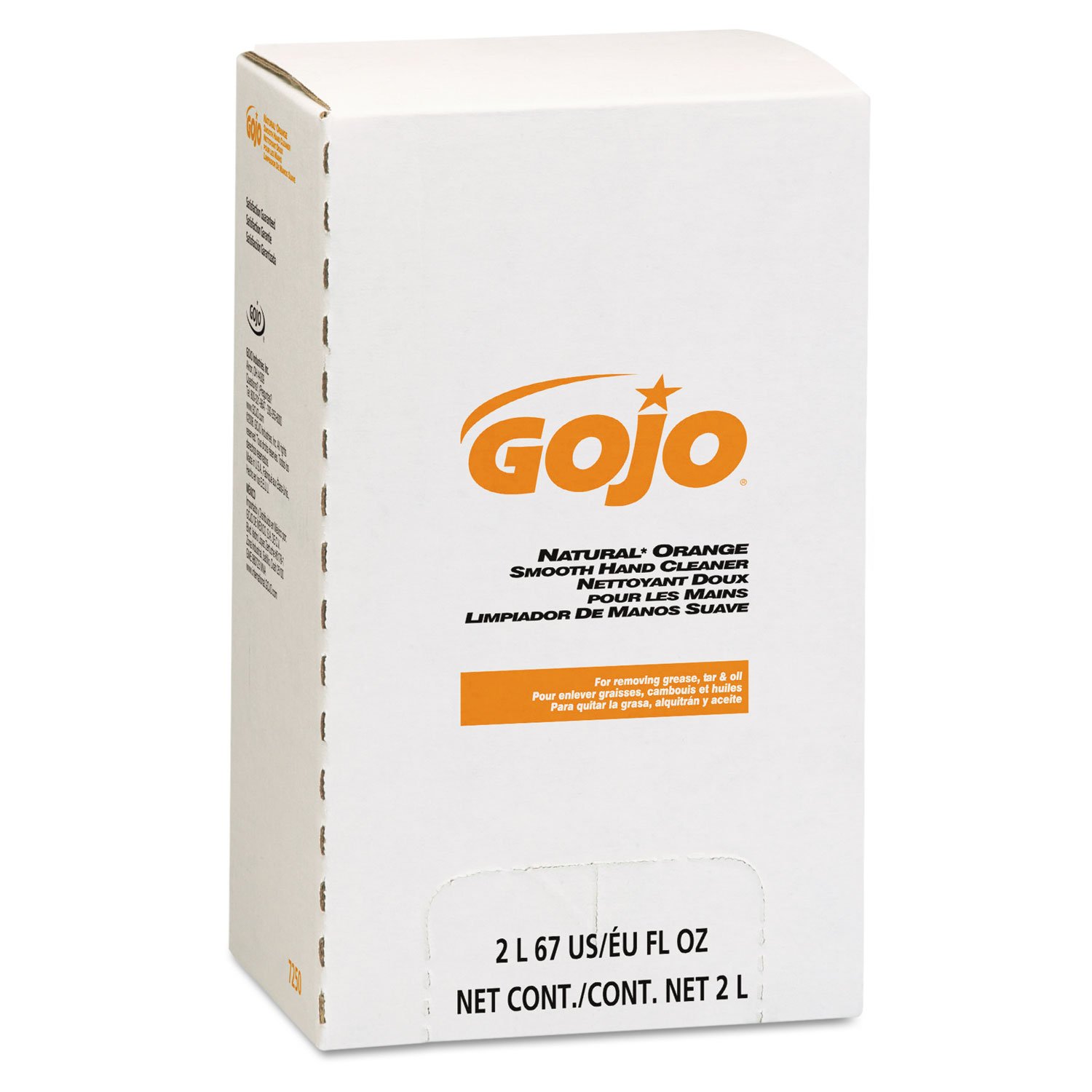 Amazon.com : Gojo 7250 NATURAL ORANGE Smooth Lotion Hand Cleaner