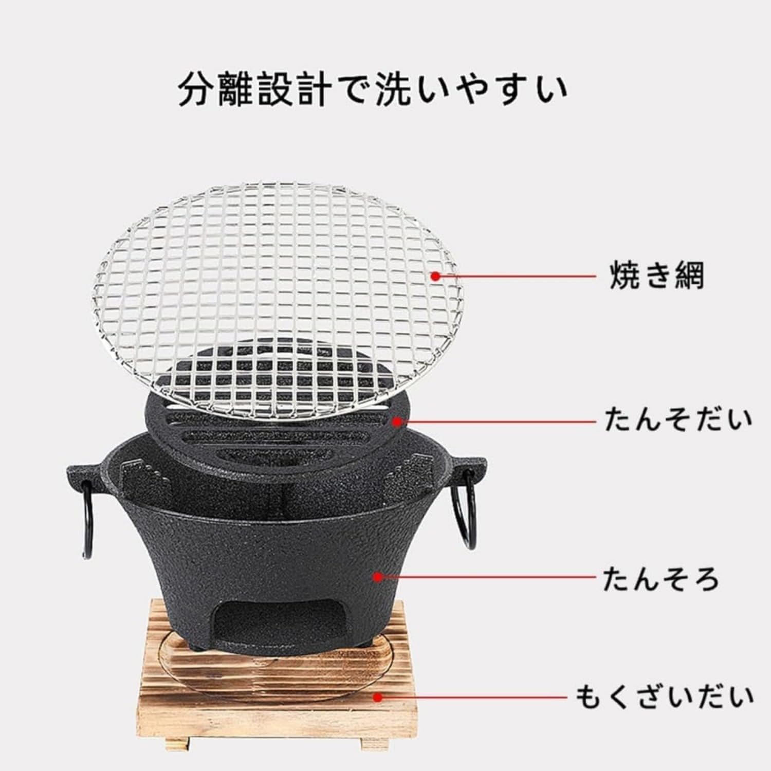 バーベキューコンロ 卓上 小型 炭火 BBQグリル 28cm 円形 串焼き 焚き火台 コンパクト 持ち運び キャンプ用品 ソロキャン