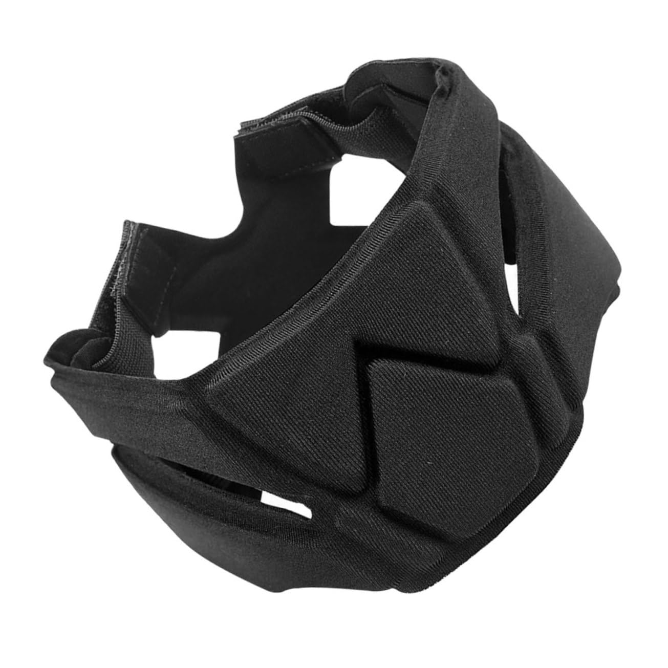 VANZACK Rugby Bump and Girls Sports Helmet High Comfort Ventilated Headguard for Soccer Protectors in Black