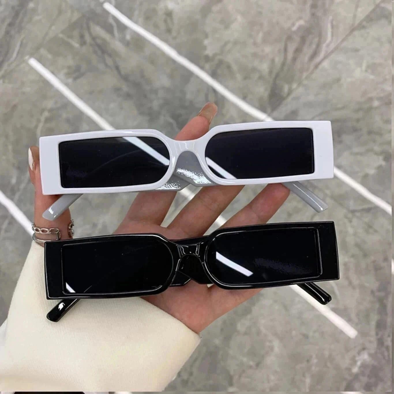 Full-frame Unisex Casual Black Polycarbonate Adult Diamond Sunglasses, Black Polarized Lens with UV Protection-image-47