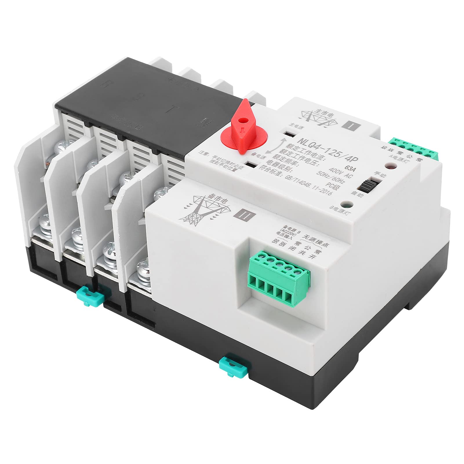 Vikye Conmutador Automático de Transferencia 4P 400V, Carcasa Ignífuga