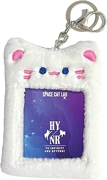 Amazon.co.jp: SCLAB トレカ ホルダー ケース ねこ ホワイト タグ付き