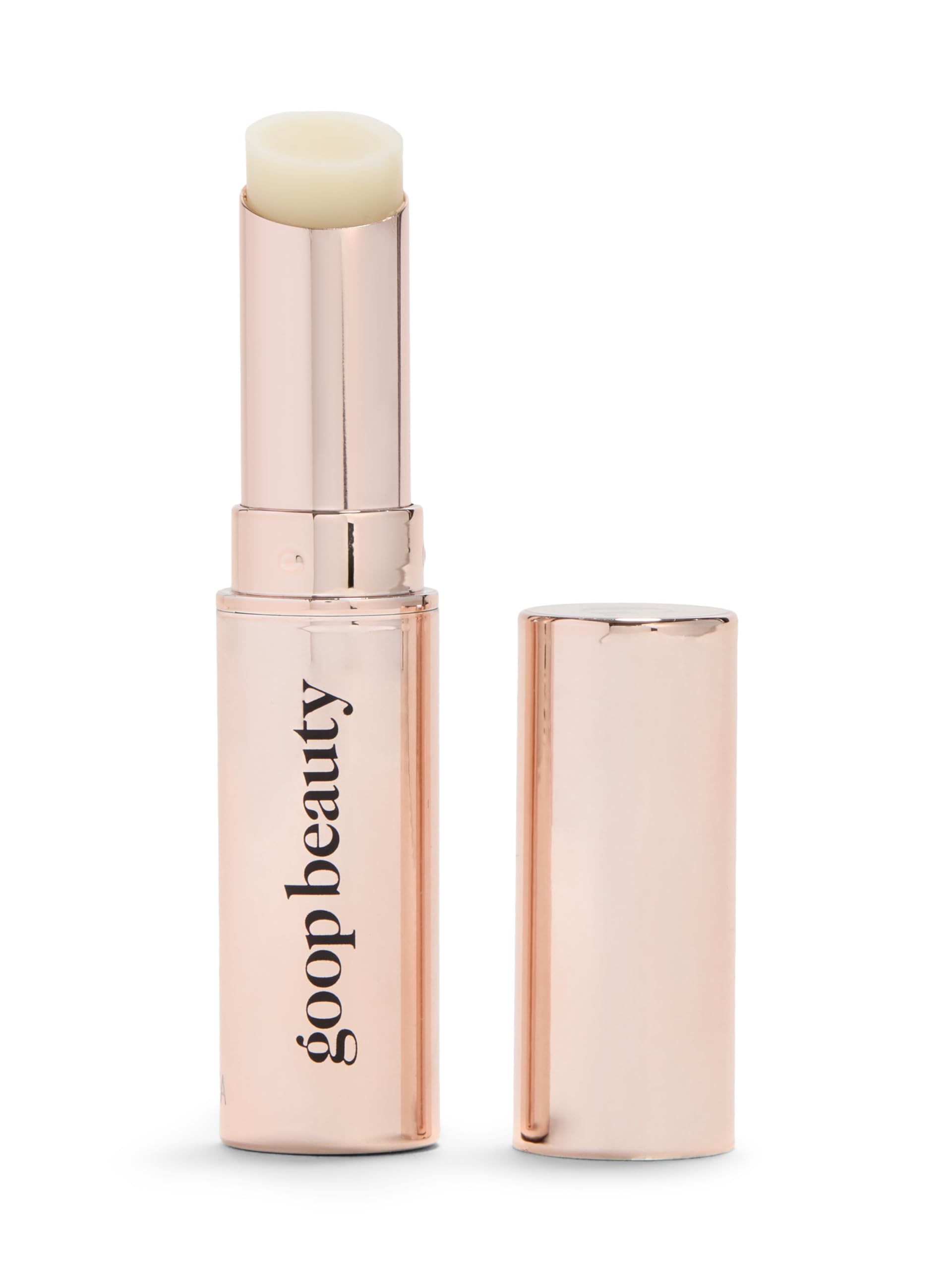 goopBeauty Clean Lip Balm | Dry Lips Treatment | Coconut Oil, Pomegranate Extract, & Shea Butter | Petroleum Free | 0.16 oz