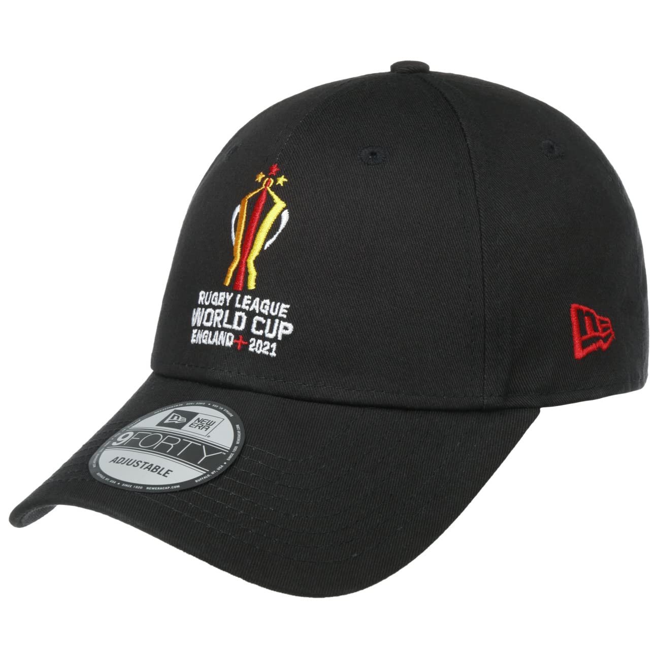 New Era Men's Black 9Forty Rugby World Cup 2021 Cap By