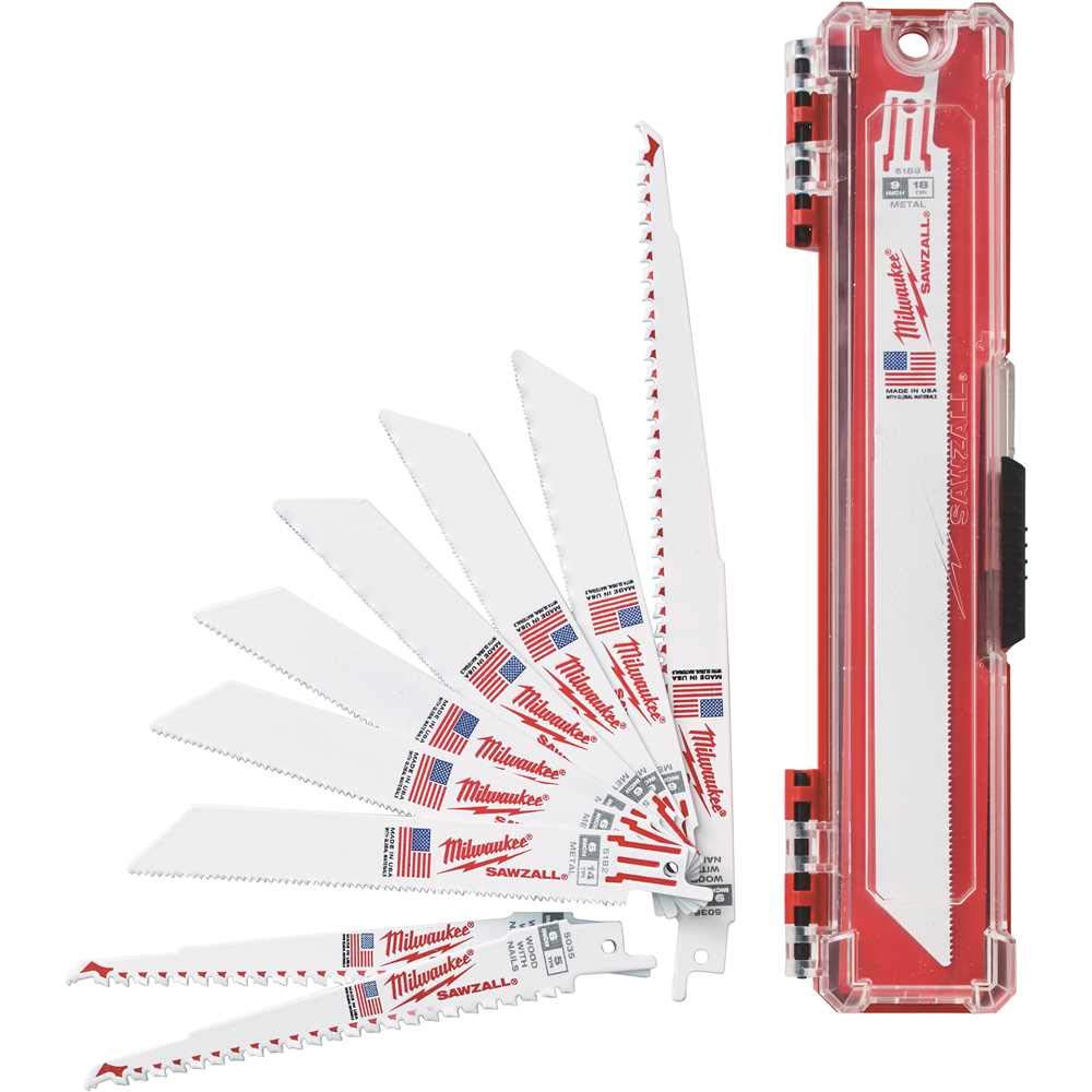 MILWAUKEE'S Recip Saw Blade Set,TPI 14 