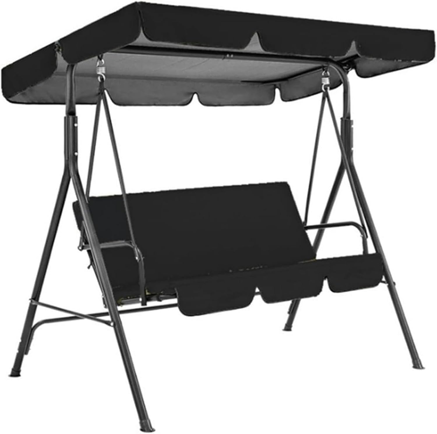 Garden Swing Seat Canopy Replacement, Waterproof Swing Top Cover, Canopy Swing Covers,Swing Chair Canopy Replacement,For Patio Garden Poolside Backyard Enjoy Your Garden(Size:249*185*18cm /150*50*10cm
