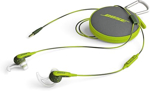 Miniatura 4 de Bose SoundSport Auriculares intrauditivos para dispositivos Apple (741776-0030) - Verde energético (Renovado)