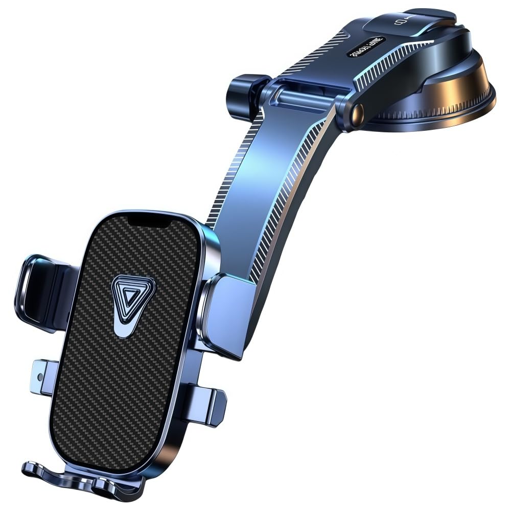 Car Phone Holder for Volvo S40 S60 S70 S80 S90,Dashboard Windshield Phone Holder,360° Nano Gel Vacuum Phone Holder,Adjustable & Secure Fit with Open Access for Charging