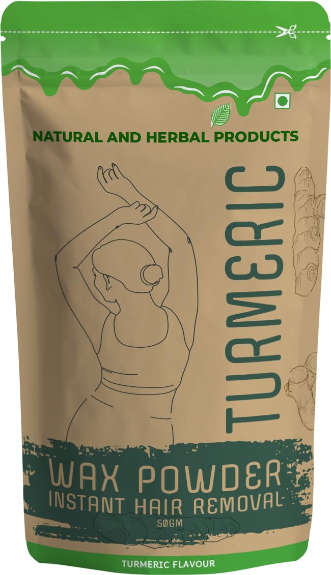 Women Body Wax Powder (50 Gm),10 Min Painless Herbal Hair Removal Waxing Powder, Easy To Use At Home, No Chemicals - No Irritation, No Skin Rashes