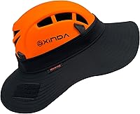 Vista 2 de Decoraciones del 4 de julio, casco de escalada, sombrero de sol, cascos de seguridad, accesorios de protección solar, traje