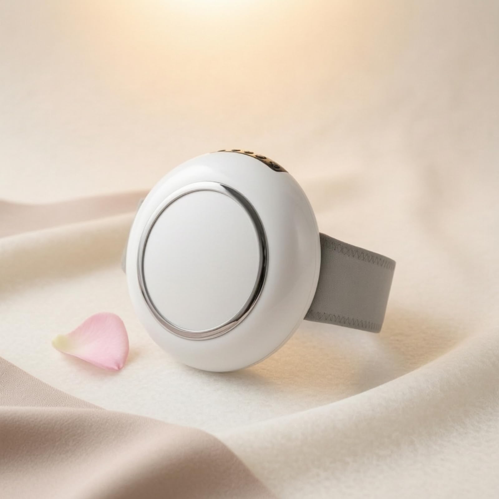 Bauchmassagegerät Massagegerät Bauch Gürtel Massagekissen Wärmetherapie Tragbar mit Elastischem Gurt Und Stabiler Fixierung Sanfte Anwendung zur