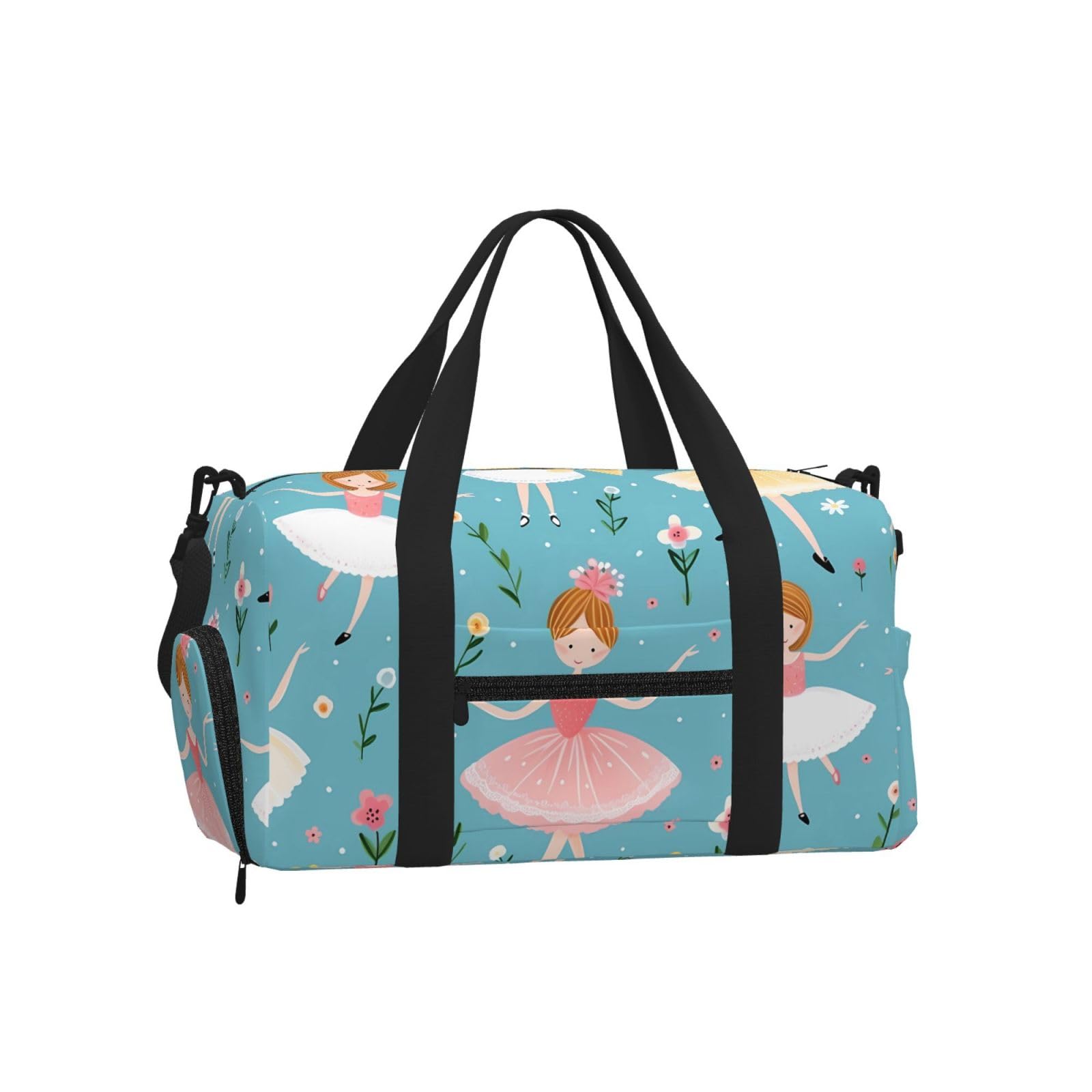 Sac de sport avec compartiment à chaussures étanche et léger - 8
