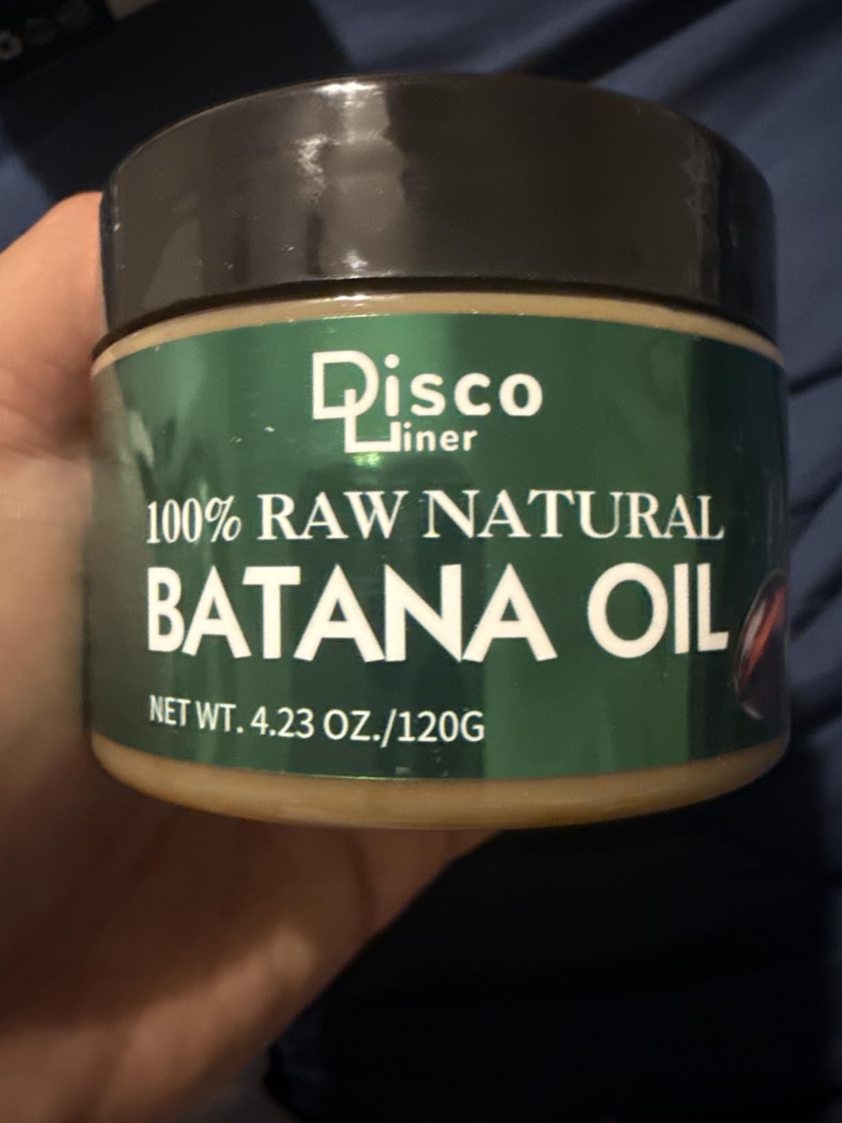 Discoliner Batana Oil for Hair Growth, 100% Raw Natural from Honduras, Hair Growth Oil for Thicker, Longer Hair, Scalp, Dryness Dandruff, Eyelashes, Beard, Skin