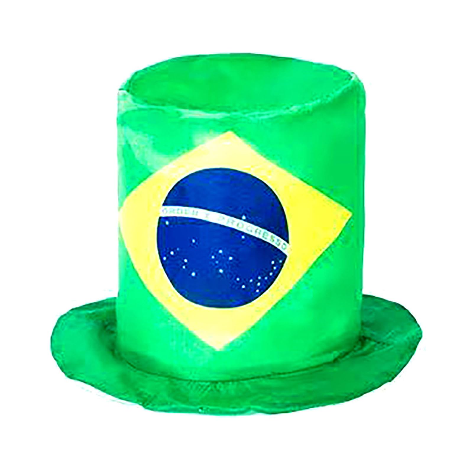 Jazuaiao Stylish Portable Soccer Event Flag Cap Ideal Country Detail High Hat for Outdoor Event and Indoor Parties Tournament Soccer Hat