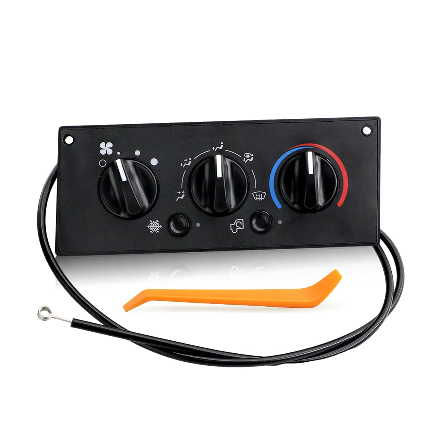 HVAC Climate Control Module - AC Control Panel Compatible with Kenworth W900 T800 T600A C500 T300 2002-2006 - Replace# 599-5511