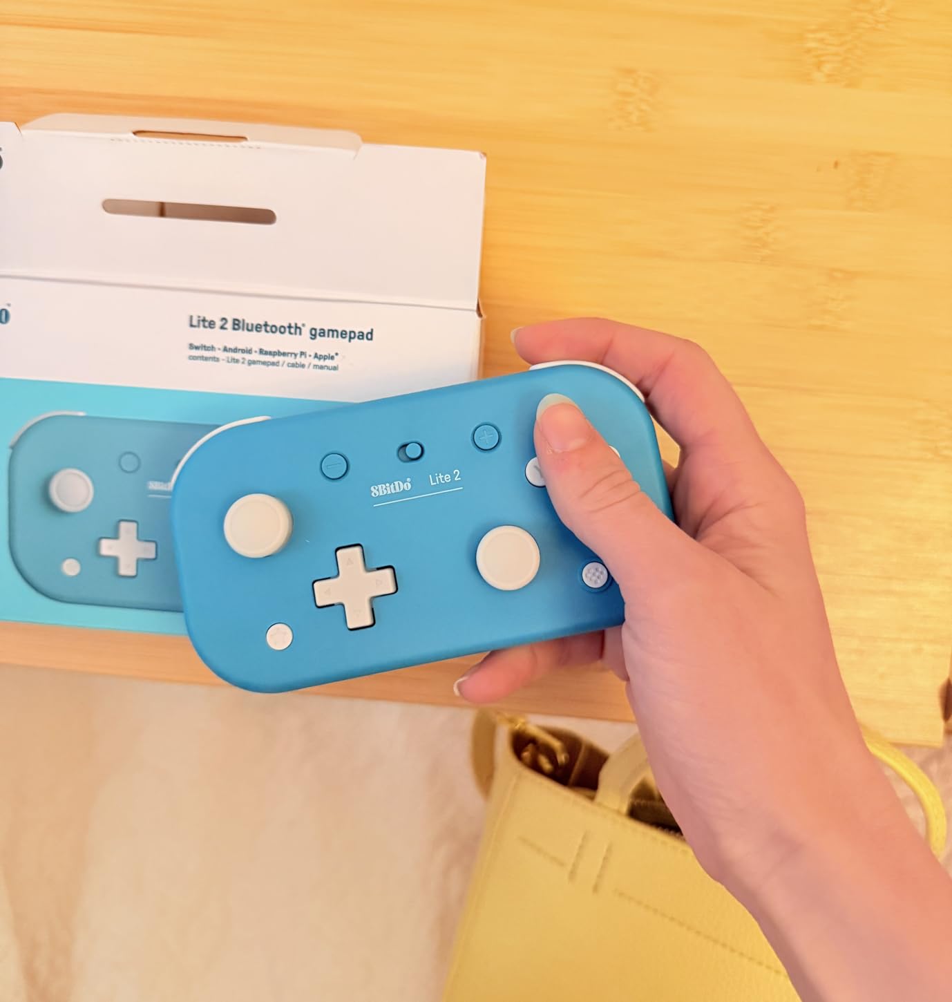 8Bitdo Lite 2 Bluetooth Controller with Motion Controls, Linear Motors ...