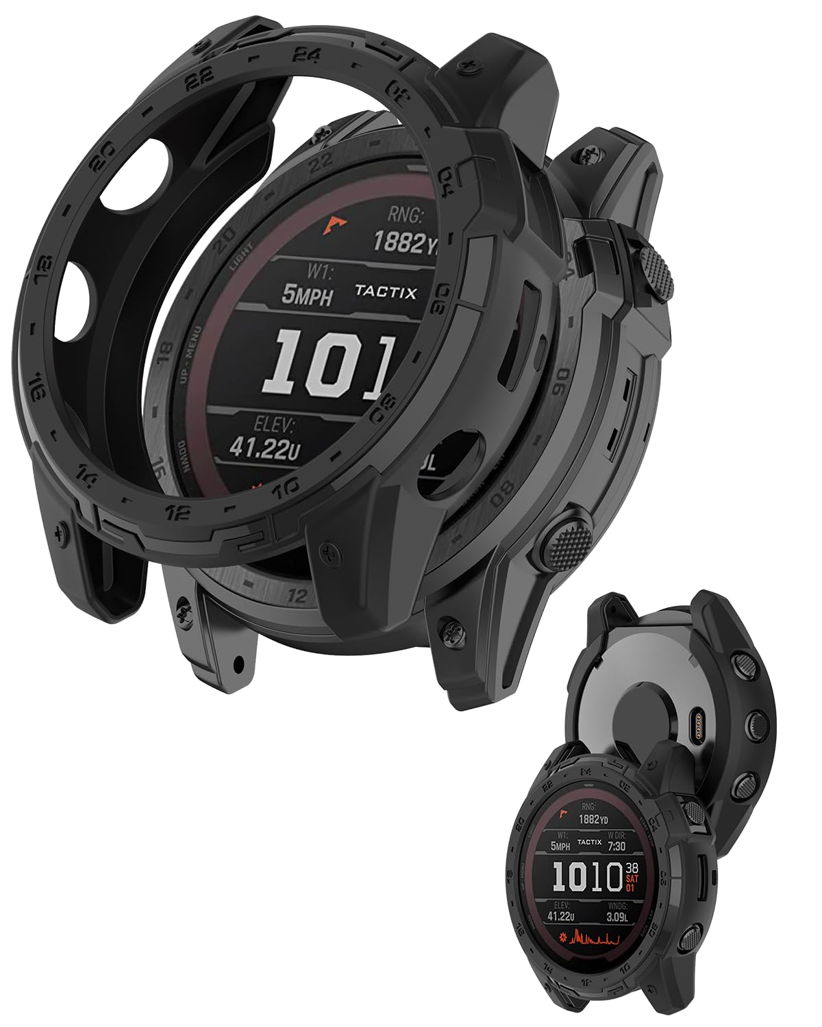 Amazon.co.jp: Garmin (ガーミン) Tactix7 AMOLED 対応 用ケース 