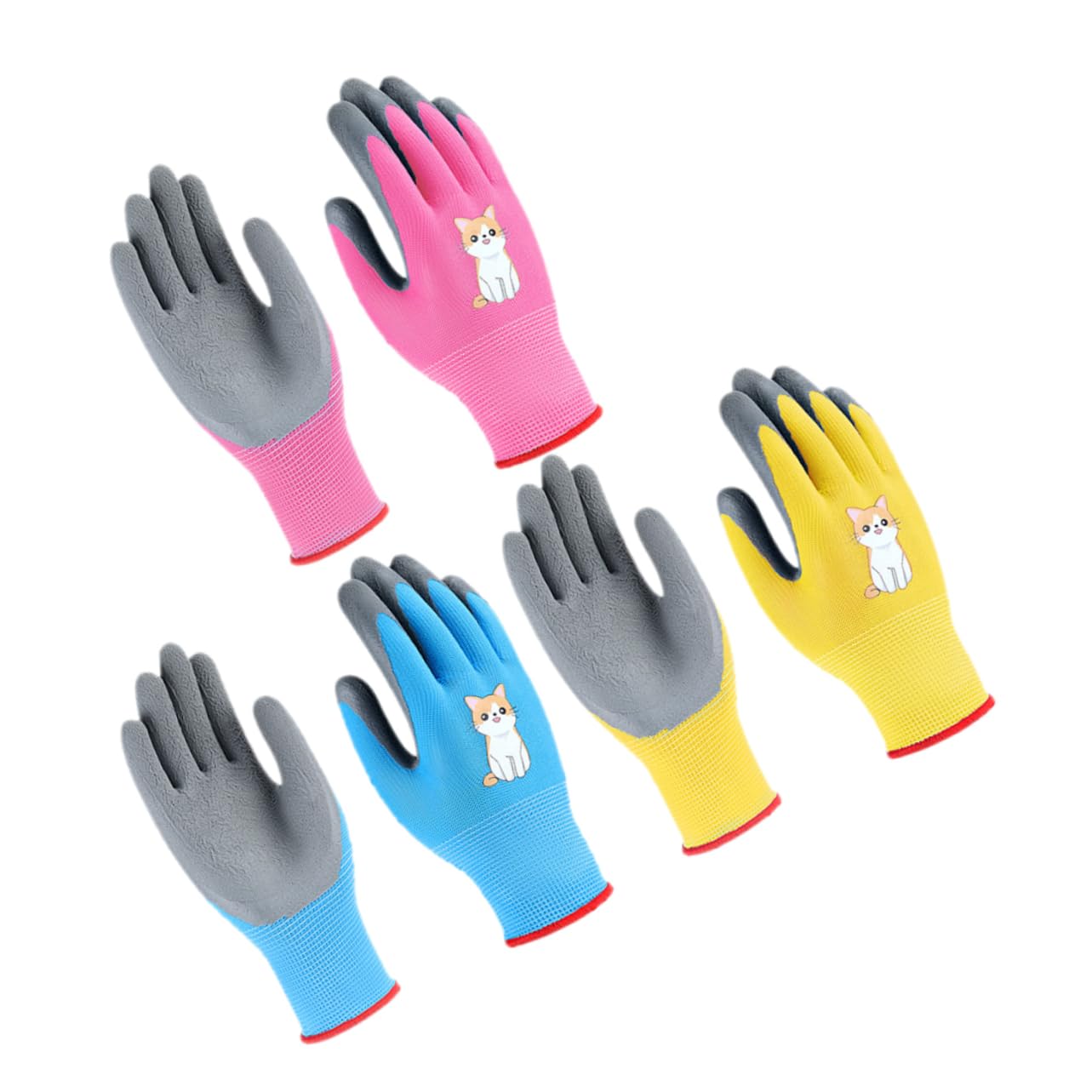 Sosoport 3 Pairs Boys and Girls Garden Work for Gardening Planting Outdoor Activities