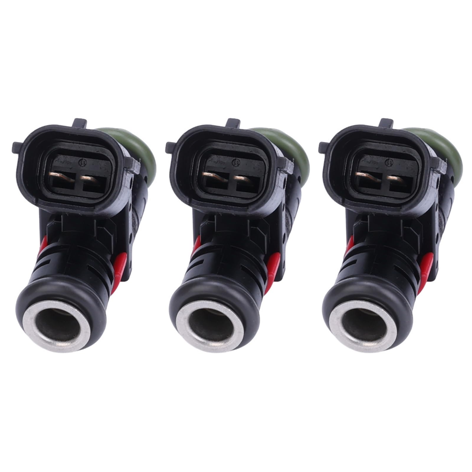 03E906031C Lot de 3 injecteurs compatibles avec Polo 9N Cordoba 6L Ibiza 6L Fabia 6Y Roomster 5J 1.2, 03E906031C Unité d'injection de carburant