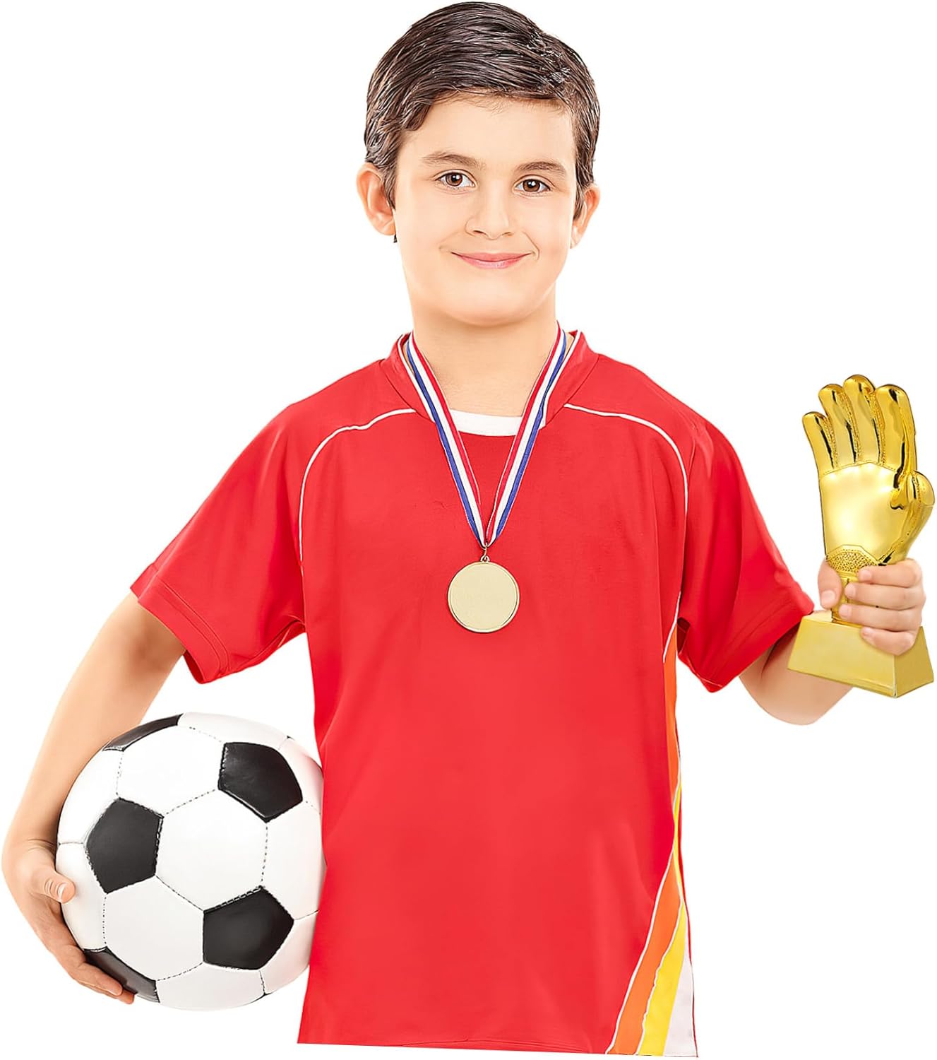 Decorative Goalkeeper Glove Trophy Soccer Award for Football Competitions Wear Resistant Durable Glove for Events and Celebrations