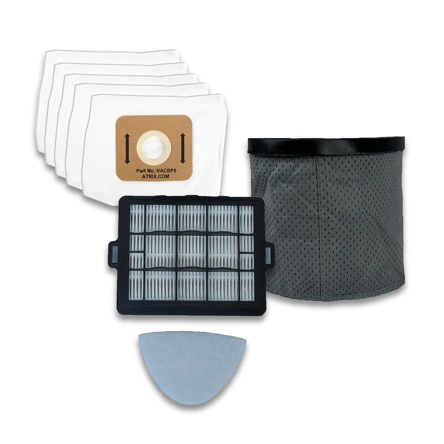 Atrix VACBP Filter Maintenance Kit - Compatible with Atrix Ergo Backpack Vacuums (VACBP- FMK)