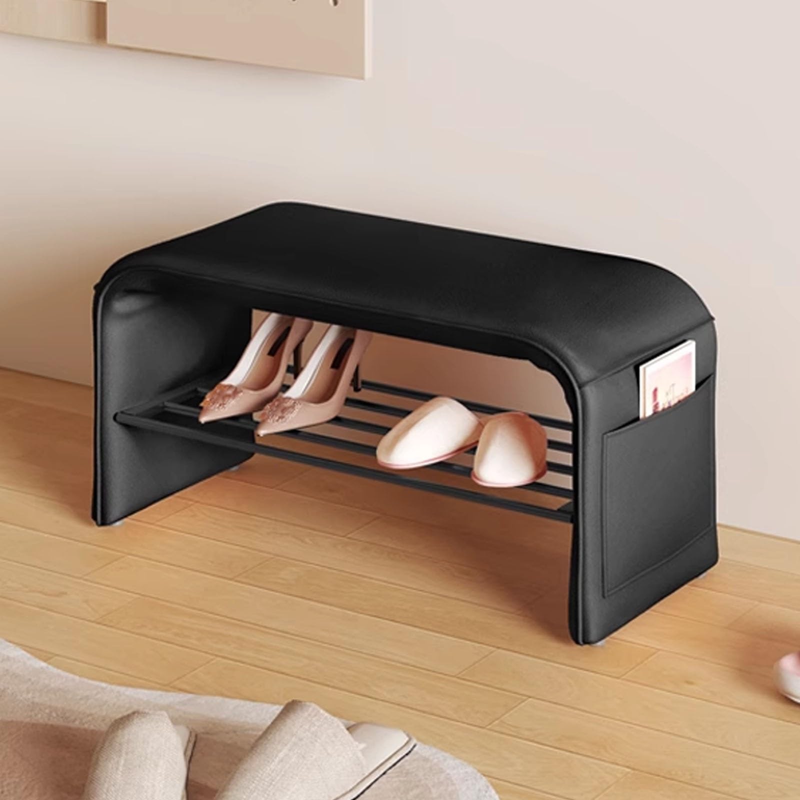 Étagère à chaussures d'entrée design pour organiser appartements et maisons