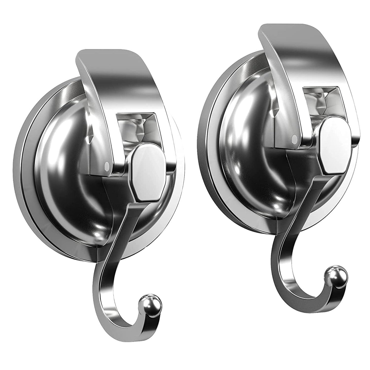 Amazon.co.jp: 強力 吸盤フック 浴室用フック 2個入り 真空 耐