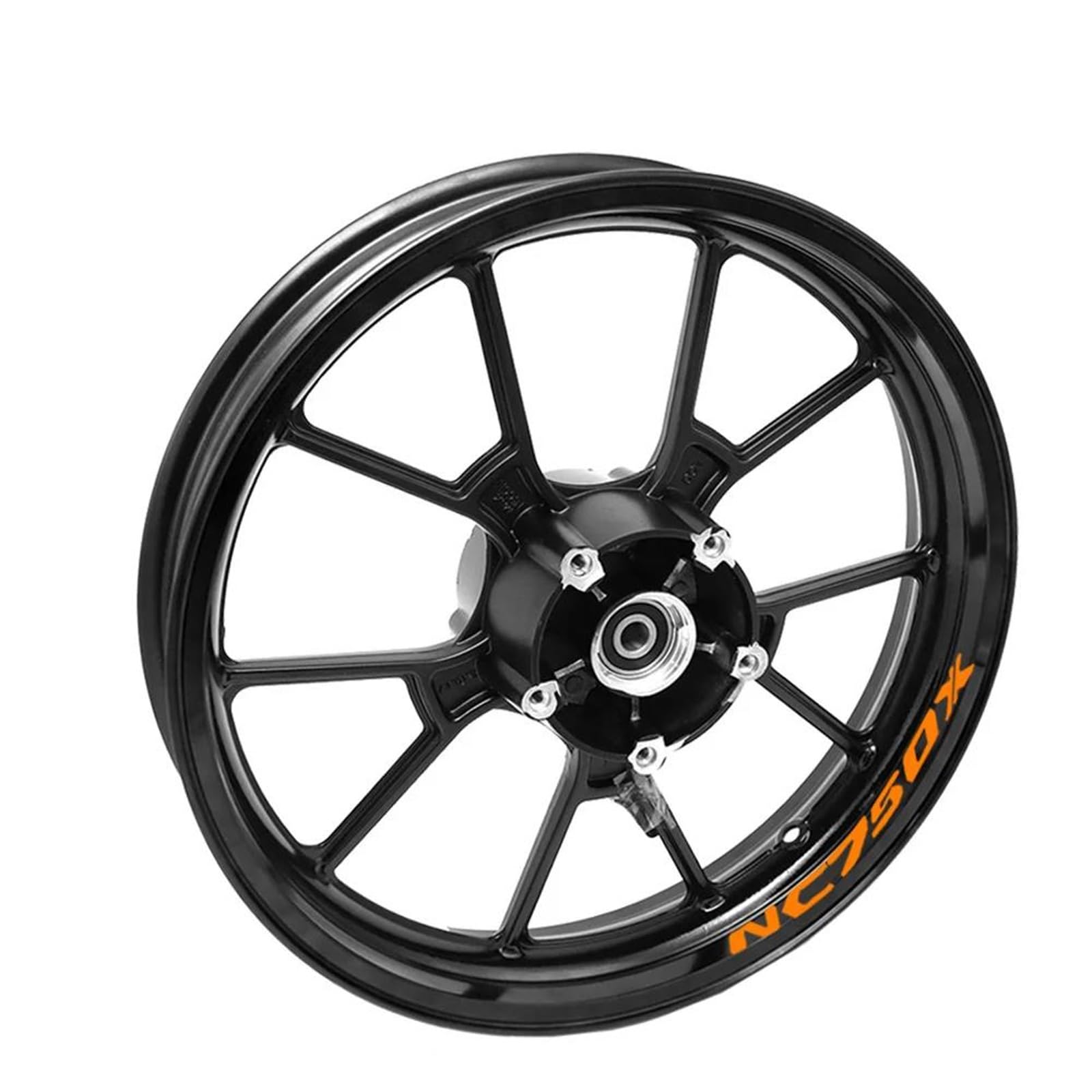 Motorcycle Adhesive Wheel Decal Reflective Stickers Rim Stapes for NC750 NC750X NC750S