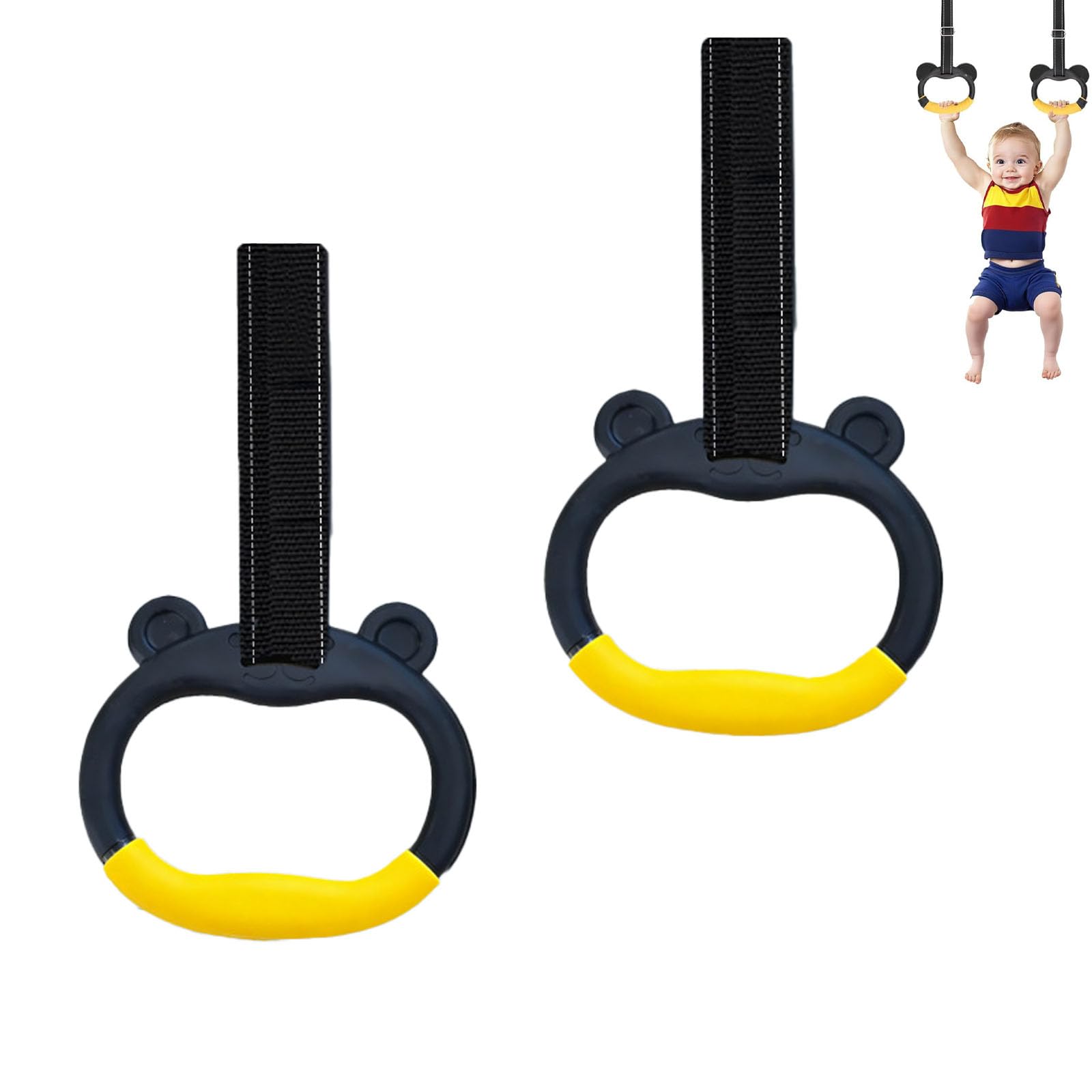 Pull Up Bar for Home for Kids, Children's Gymnastics Equipment for Home, Kids Exercise Equipment for Home, Monkey Bar for Home for Kids, Kids Hanging Rod for Height, Adjustable 1.5M Length Webbing