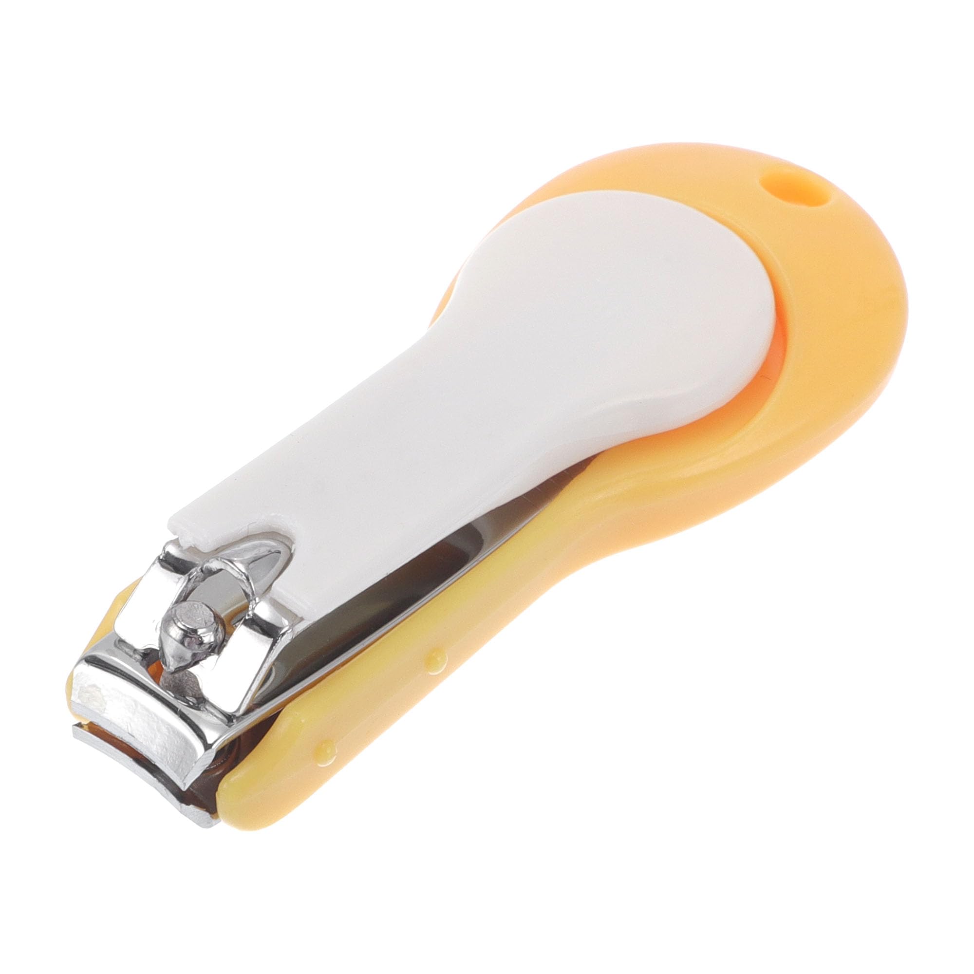 Generic Round Tail Nail Clippers 2 56x1 06 Yellow 1 Pc