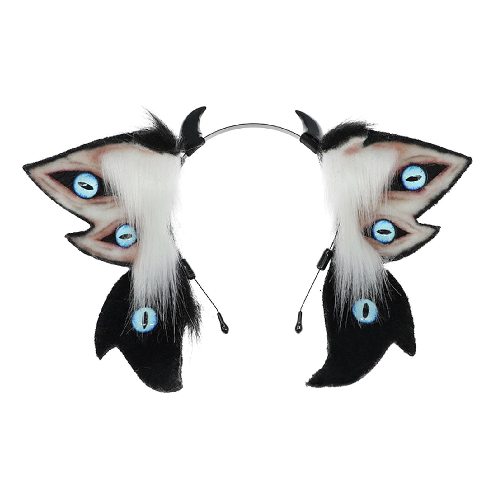 TISHITA Diadema con Orejas de Animales para Disfraces, Ideal para Fiestas Temáticas Y Festivales para Adultos.
