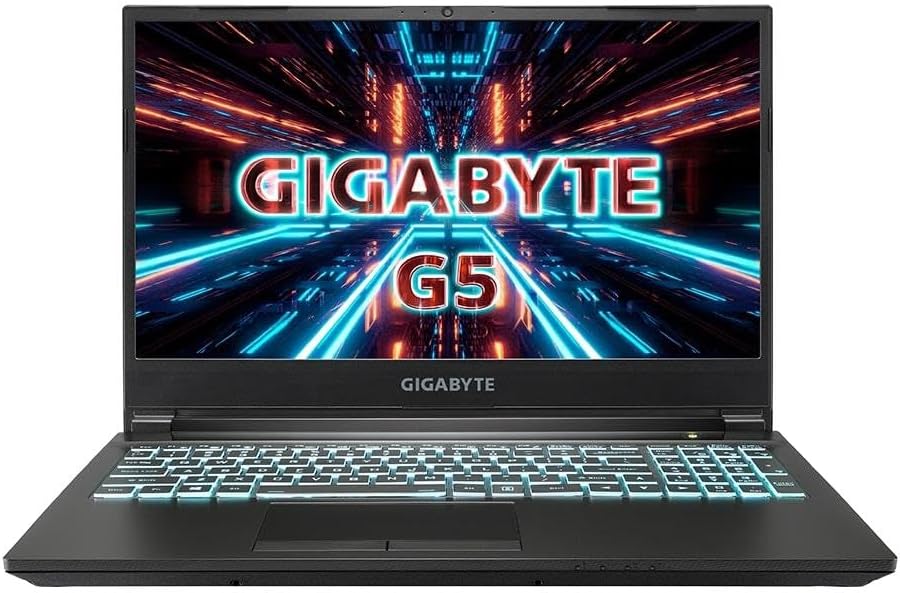 Imagem do produto Notebook Gamer Gigabyte G5 KD, Intel Core i5-11400H, 16GB DDR4, RTX 3060 6GB, SSD 512GB, Tela 15.6 Full HD 144Hz, Preto - g5 kd-52br123sd em Amazon