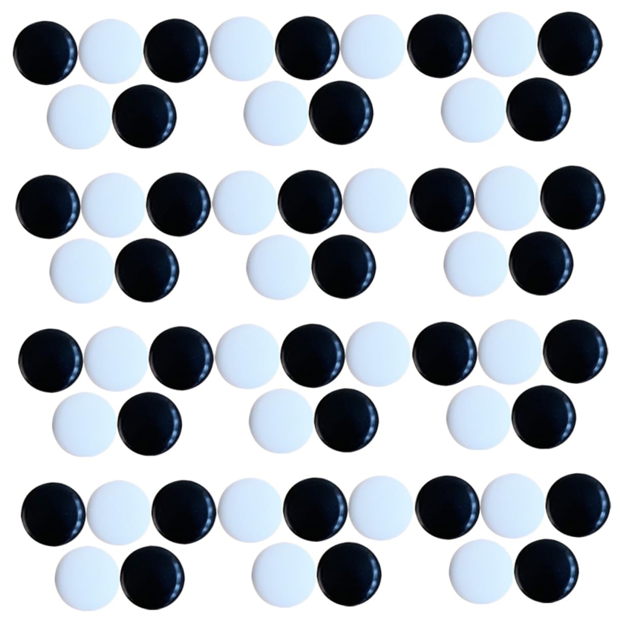 VICASKY 360 Pezzi Accessori per Giochi da Tavolo Go in Melamina Sicuri e Confortevoli, Piccoli Pezzi Creativi di Colore Assortito per Uso Famiglia e Casa