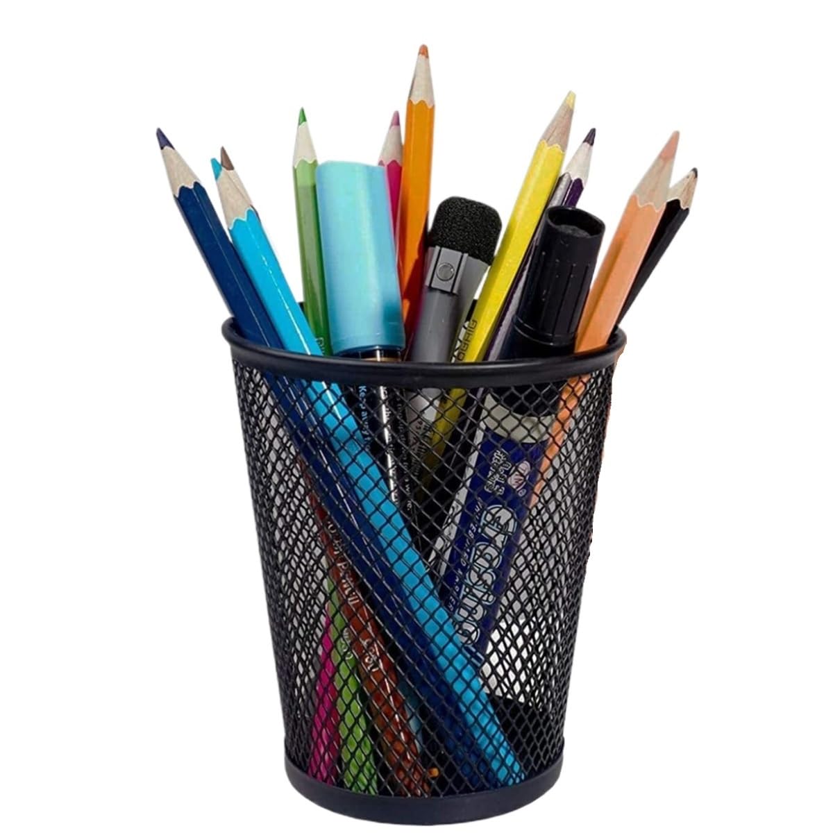 Stiftehalter Vielseitiger Mesh Metall Bleistift Tasse Stift Halter Organizer Schreibtisch For Büro Lagerung Schreibtischorganizer
