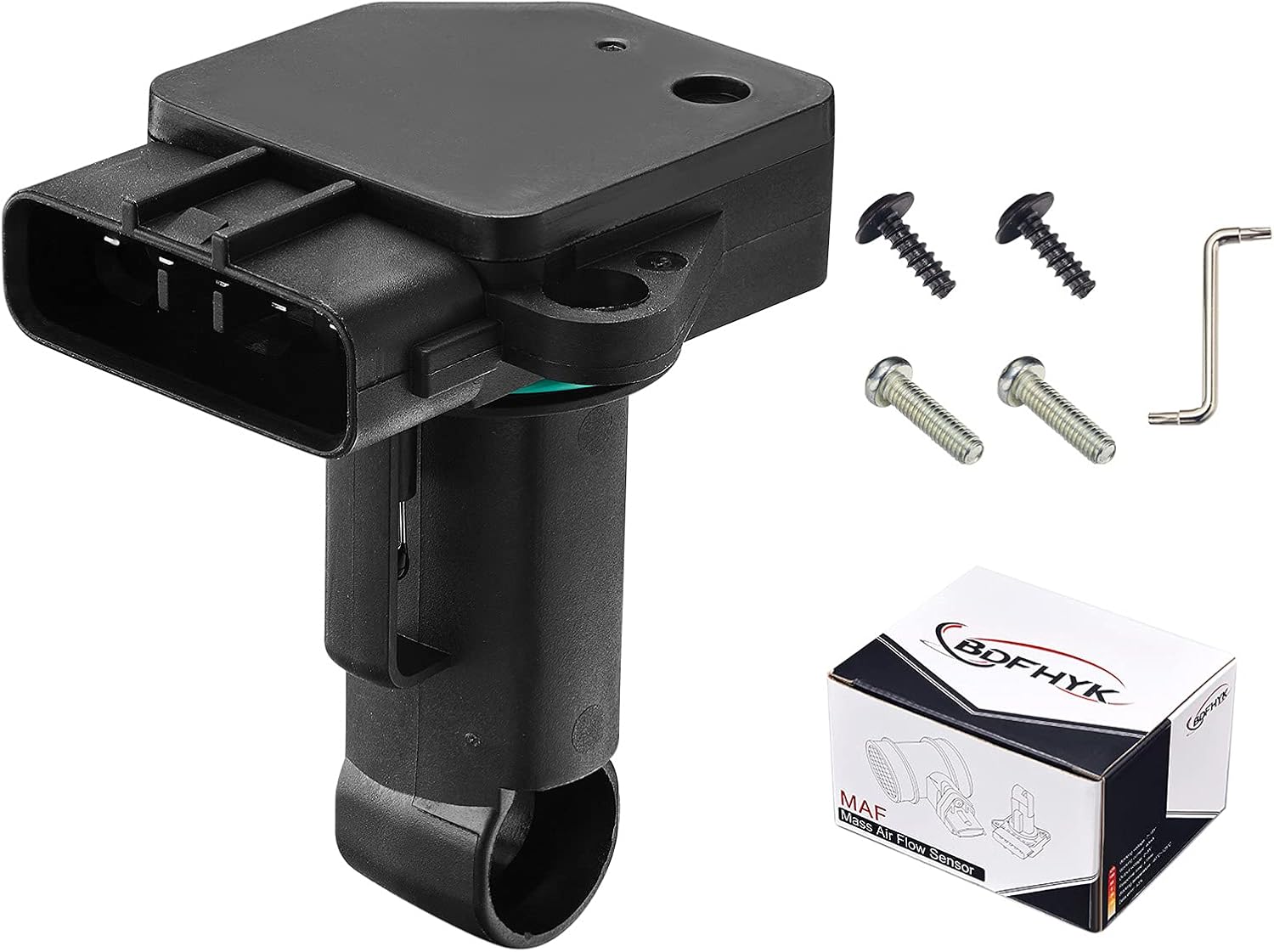 BDFHYK Mass Air Flow Sensor Meter MAF 22680AA310 AF10136 197-6040 Compatible with Mazda 3 CX-7, Compatible with Subaru Baja Forester Impreza