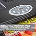 Ivation 9 Tray Countertop Digital Food Dehydrator Drying Machine 600w with Preset Temperature Settings, Auto Shutoff Timer and Even Heat Circulation for Beef Jerky, Fruits, Vegetables & Nuts