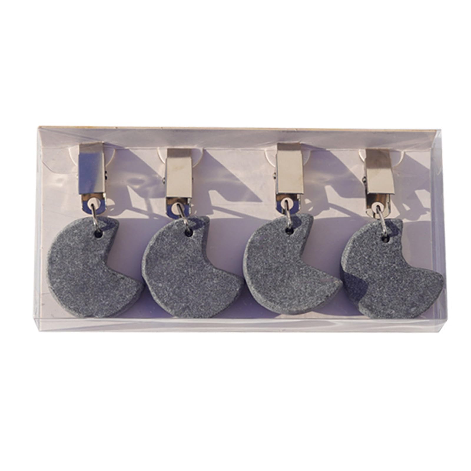 Yhplxyuus 4 Pieces Elegant Tablecloth Clip Rustproof Weights for Indoor Outdoor Use Party Decoration Stone Materials Designs Outdoor Tablecloth Clip