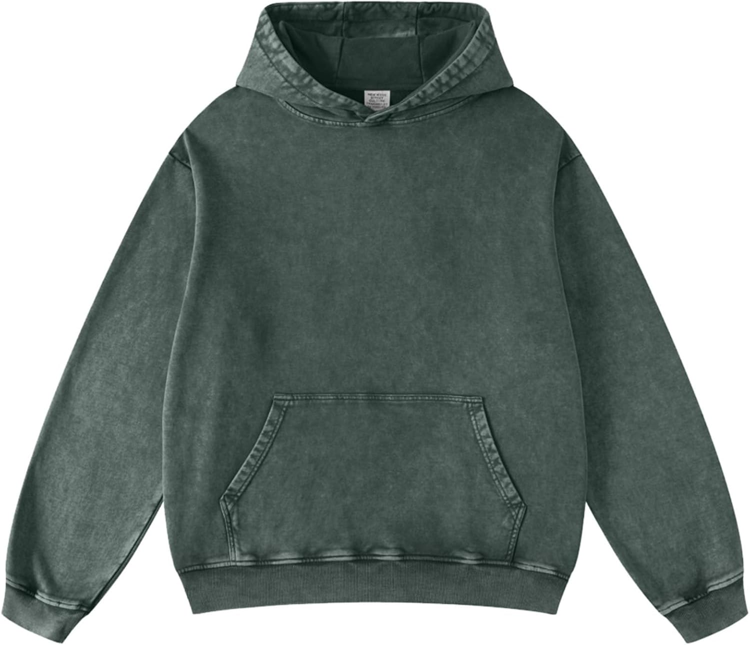 FAIABLE Mens Women Oversized Acid Wash Hoodie Unisex Cotton Heavyweight Sweatshirt Vintage Terry Hoodies Tops 2026