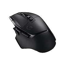 Logitech G502 X LIGHTSPEED Mouse Gaming Wireless – Mouse Ottico con Switch Ottico-Meccanici Ibridi LIGHTFORCE, Sensore per Gaming HERO 25K, Compatibile con PC – macOS, Windows – Nero