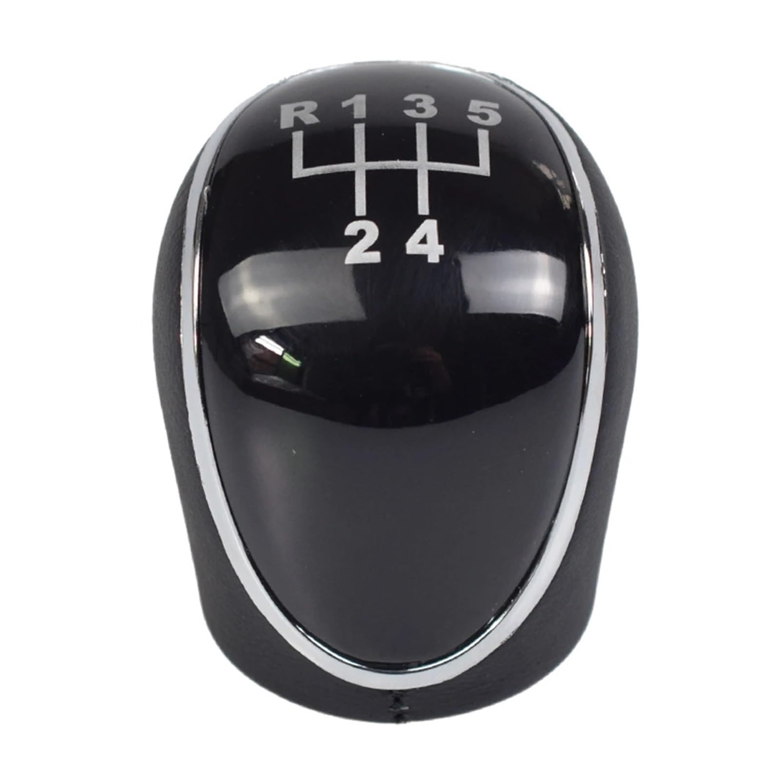 KUNYOS Leather Gear Knob for Chevrolet for Chevy Cruze 2008-2014 Manual 5 Speed Transmission Car Stick Gear Shifter Lever Knob Shift Head