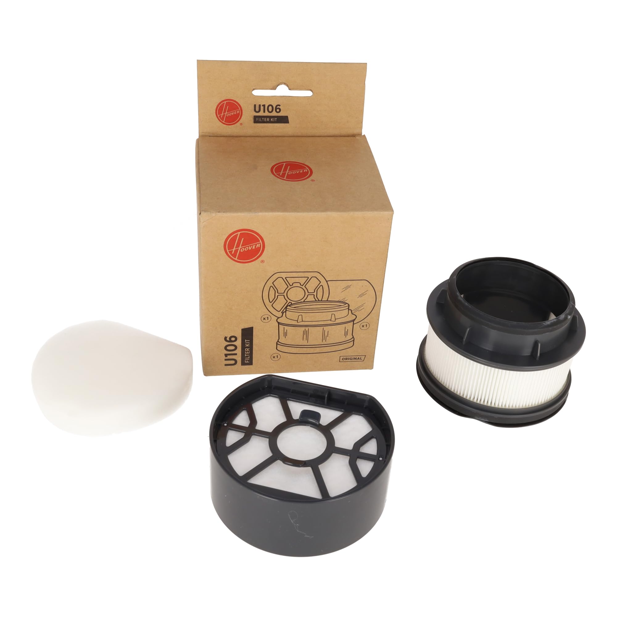 sparefixd Suitable for Hoover HF9 Vacuum Cleaner Filter Kit HF920H011