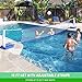 GoSports Splash Hoop 2-in-1 Full Court Pool Basketball & Volleyball Game Set