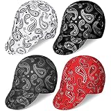 4 Pcs Welding Caps Welding Hats for Men Women Welder's Cap Flame Resistant Welding Helmet Liners Wel