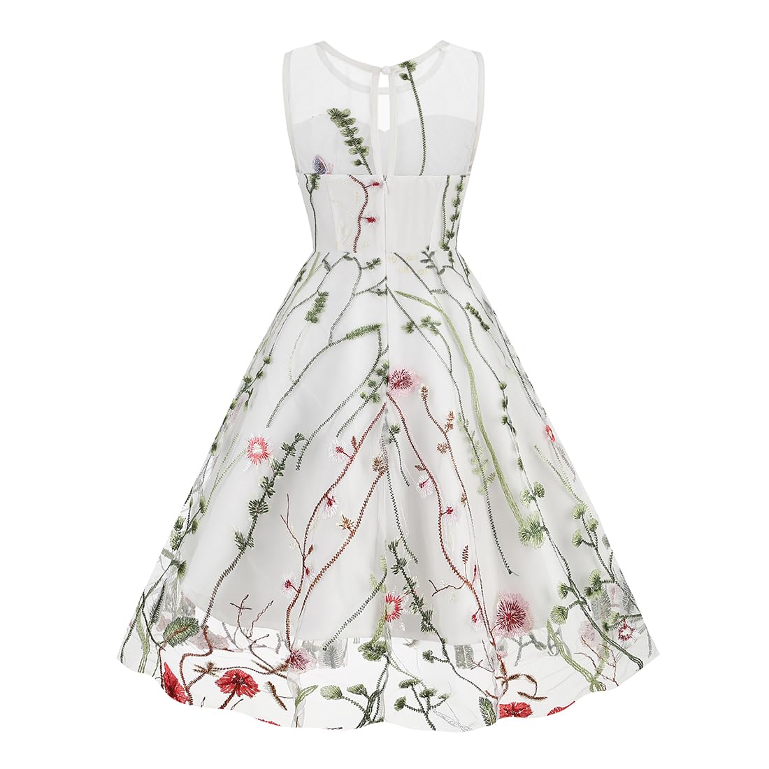 Prinzessin Floal Spitze Tüll Rückenfrei Hochzeit Blumenmädchen Kleid Junior Brautjungfer Festzug Kommunion Tanz Maxikleid