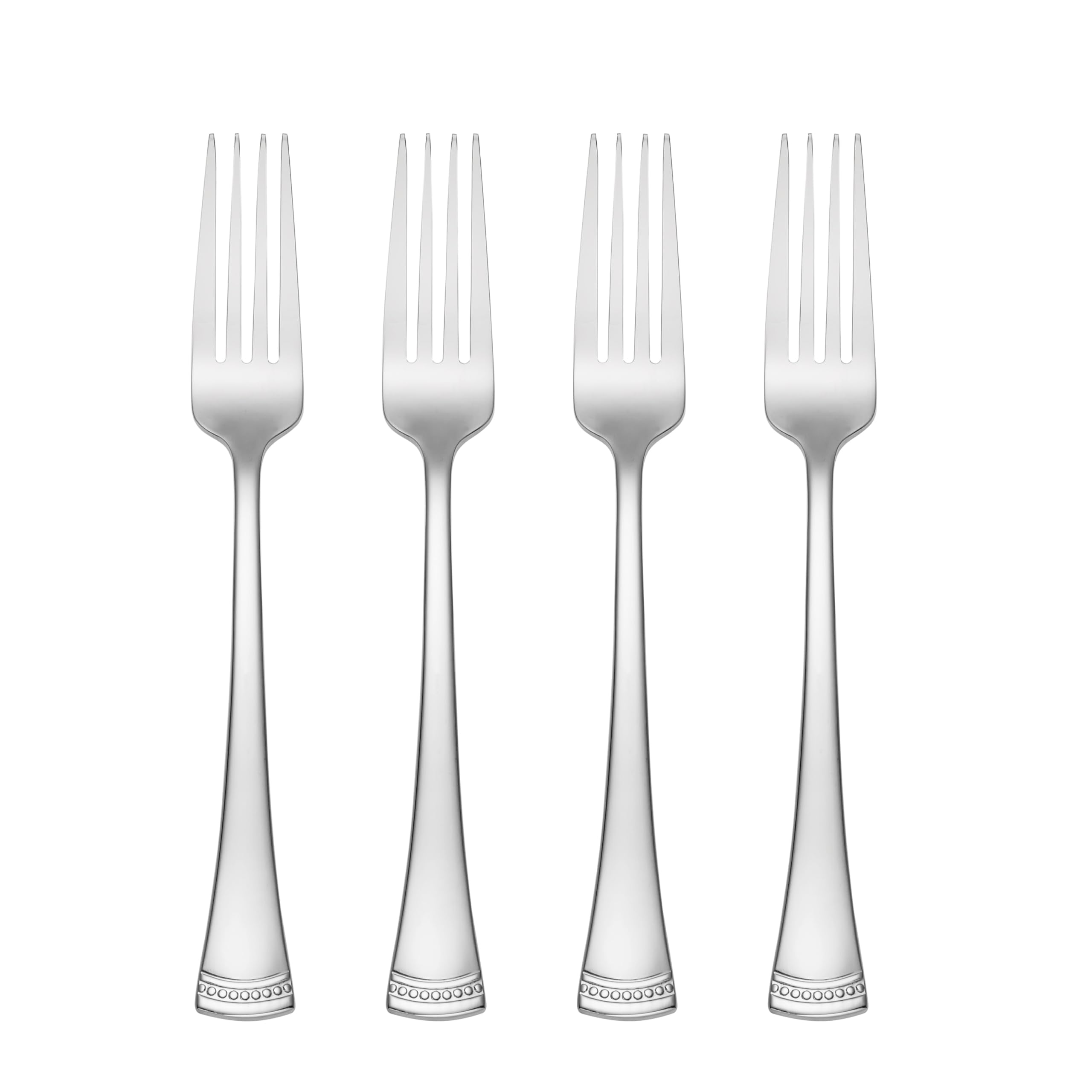 Lenox Portola Dinner Forks Silverware Set for 4, Flatware