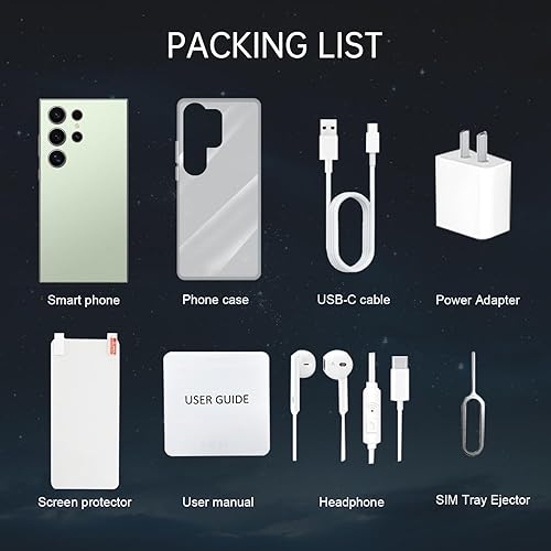 Miniatura 8 de Teléfonos celulares C24 Ultra desbloqueados Smartphone Android 13 Teléfonos 8+256GB6.8 "Pantalla HDDual SIM108MP+48MP Cámara6800 mAhPluma