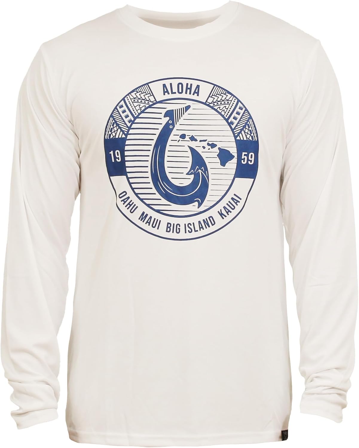 Hawaii Long Sleeve Dry-Fit Active Men's T-Shirt