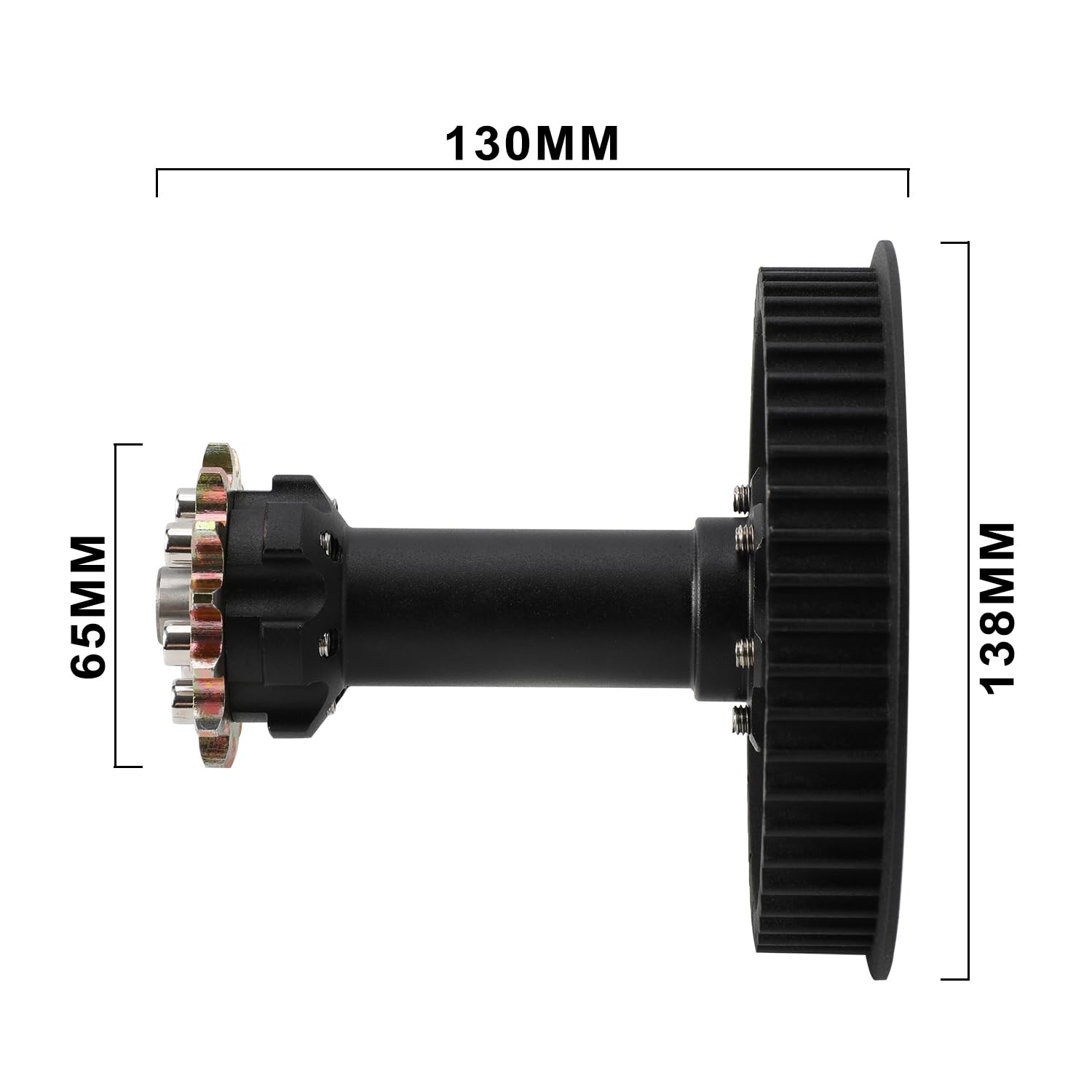 Gruppo Manica Inferiore ASSE Moto,Gruppo ASSE Centrale Albero Motore per Bici Elettrica Sur Ron Light Bee S/X